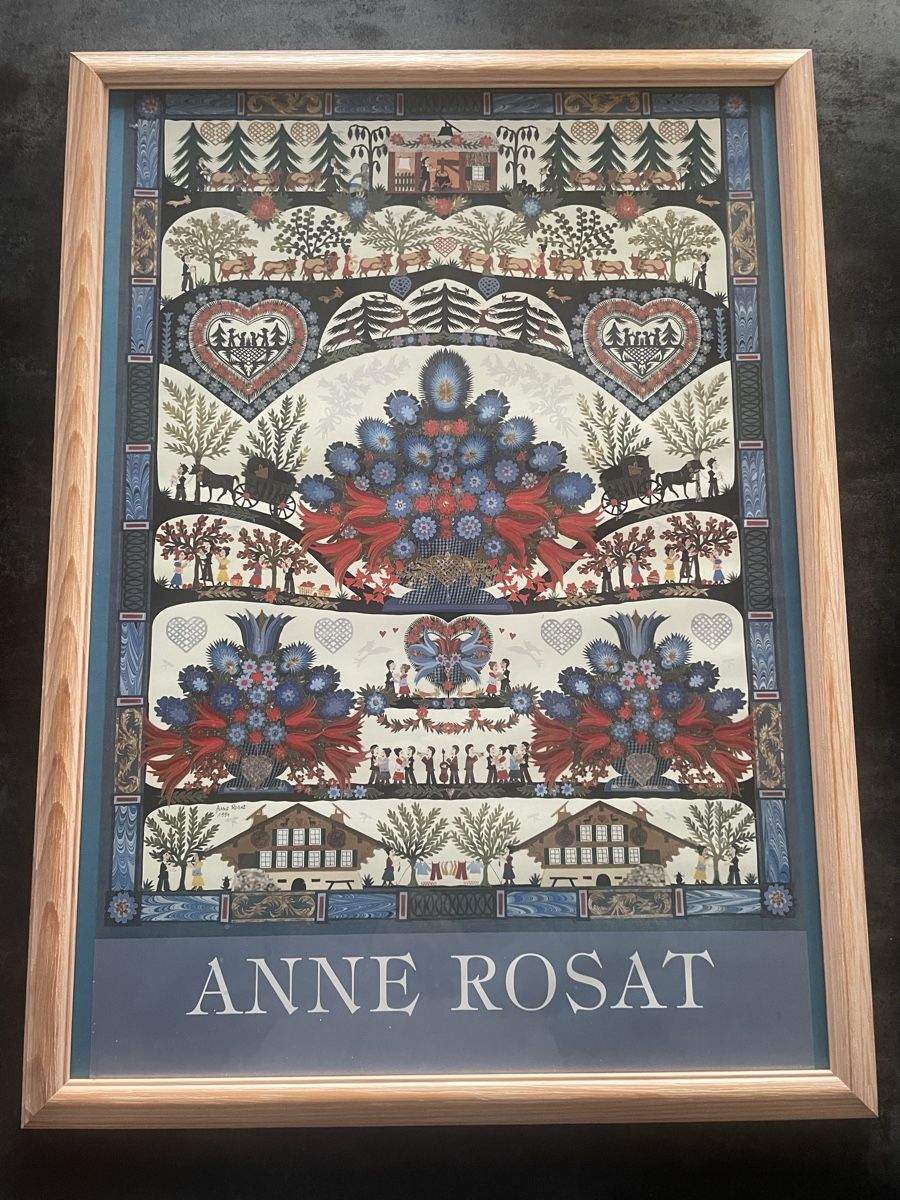Foto & Immagini: Affiche Ancienne Anne Rosat Découpage Ciseaux – Usato da Vallamand venduto da Bricbracbroc82