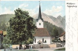 Wildhaus SG Toggenburg Kirche belebt