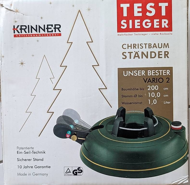 Krinner Basi per albero di Natale: Christbaum Ständer – Usato da Hergiswil NW venduto da Bastaag 1