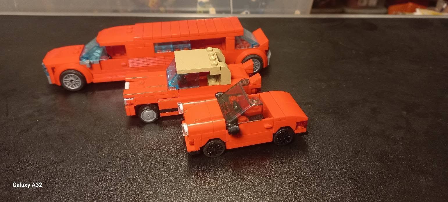 Lego Jouets: Ensemble de 3 voitures Lego – D'occasion à La tour de treme par Legocreation82