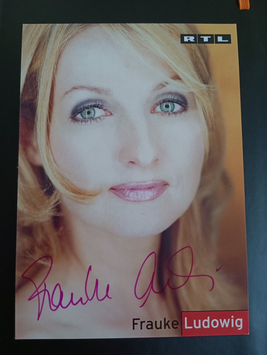 Autografi: Frauke Ludwig - handsigniert – Usato da Menziken venduto da Autogramme