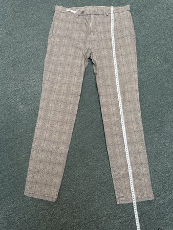 Herrenhose kariert Gr 50