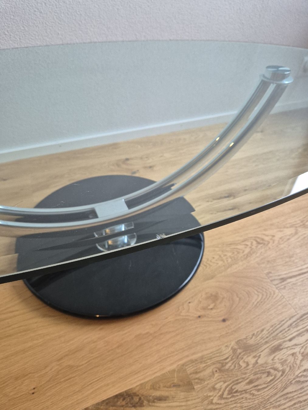 Tavoli: Glass with chrome coffee table midcentury design – Usato da Horgen venduto da yej_n6rr 2