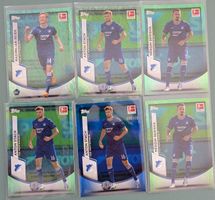 TSG Hoffenheim 6er Lot – Topps Jade + Stach Blue /175 