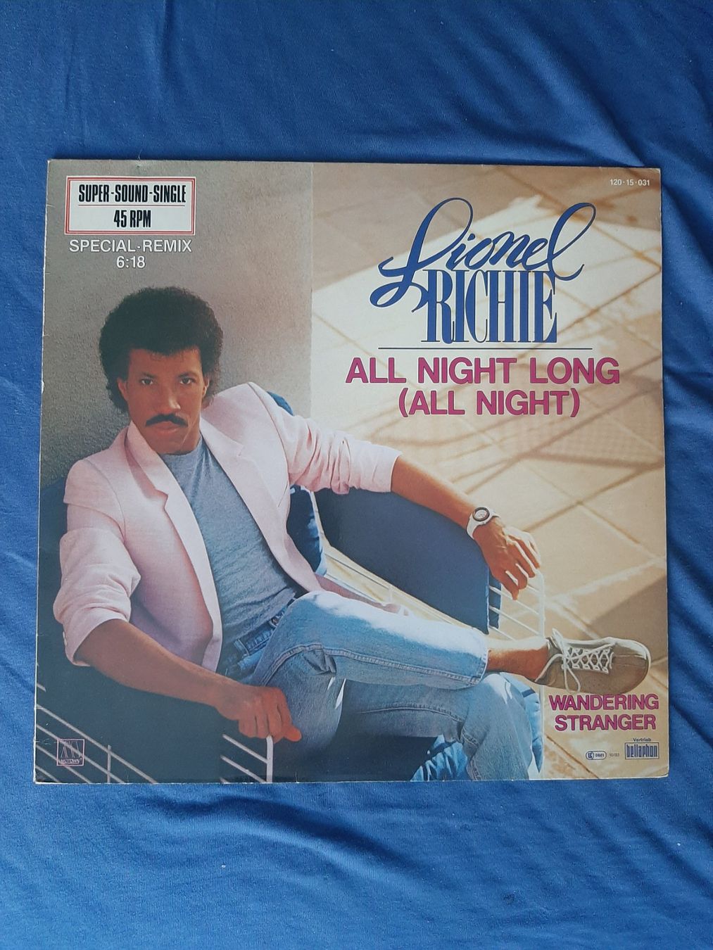 Schallplatten: Lionel Richie "All Night Long" von 1983 – Gebraucht aus Kreuzlingen von Jack.Daniels