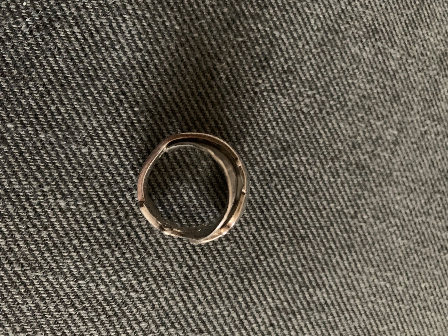 Anelli: Silberring aus alter Vintage Löffel – Usato da Zollikofen venduto da Sommer123 1