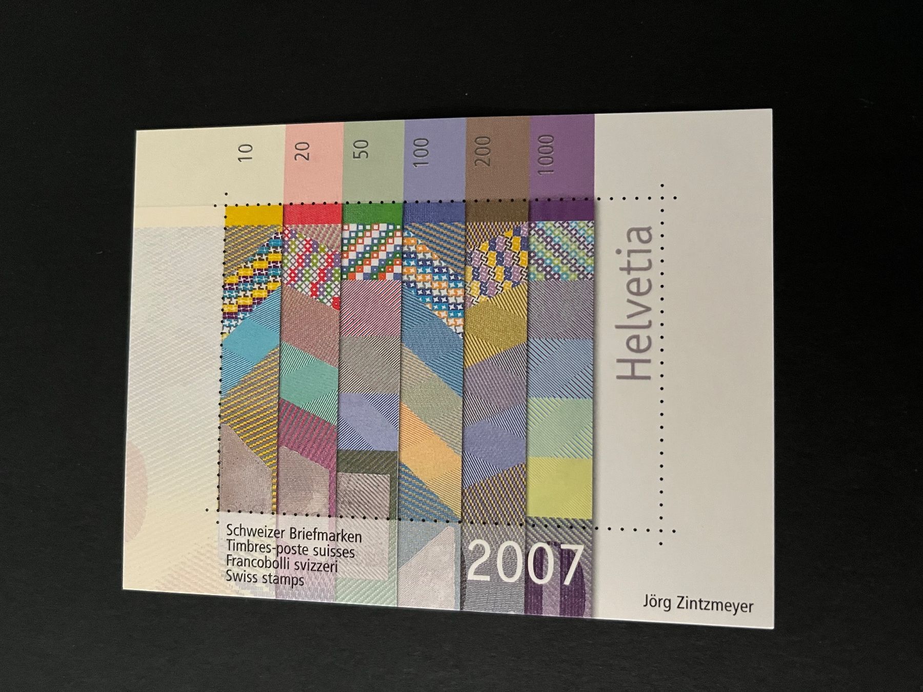 Vignette autostradali: Vignette aus Jahrbuch Schweizer Briefmarken 2007 – Nuovo (secondo la descrizione) da Illnau venduto da Django18