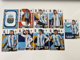 Panini FIFA World Cup 2026, ARGENTINIEN, 9 Bilder