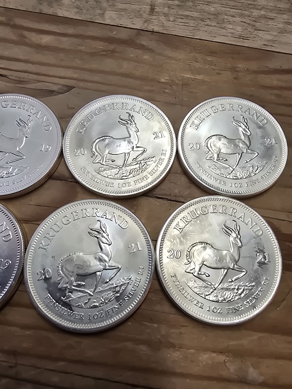 Tutti le monete: 8STK 1UNZE KRÜGERRAND – Nuovo (secondo la descrizione) da Pfäffikon SZ venduto da stefanus03 4