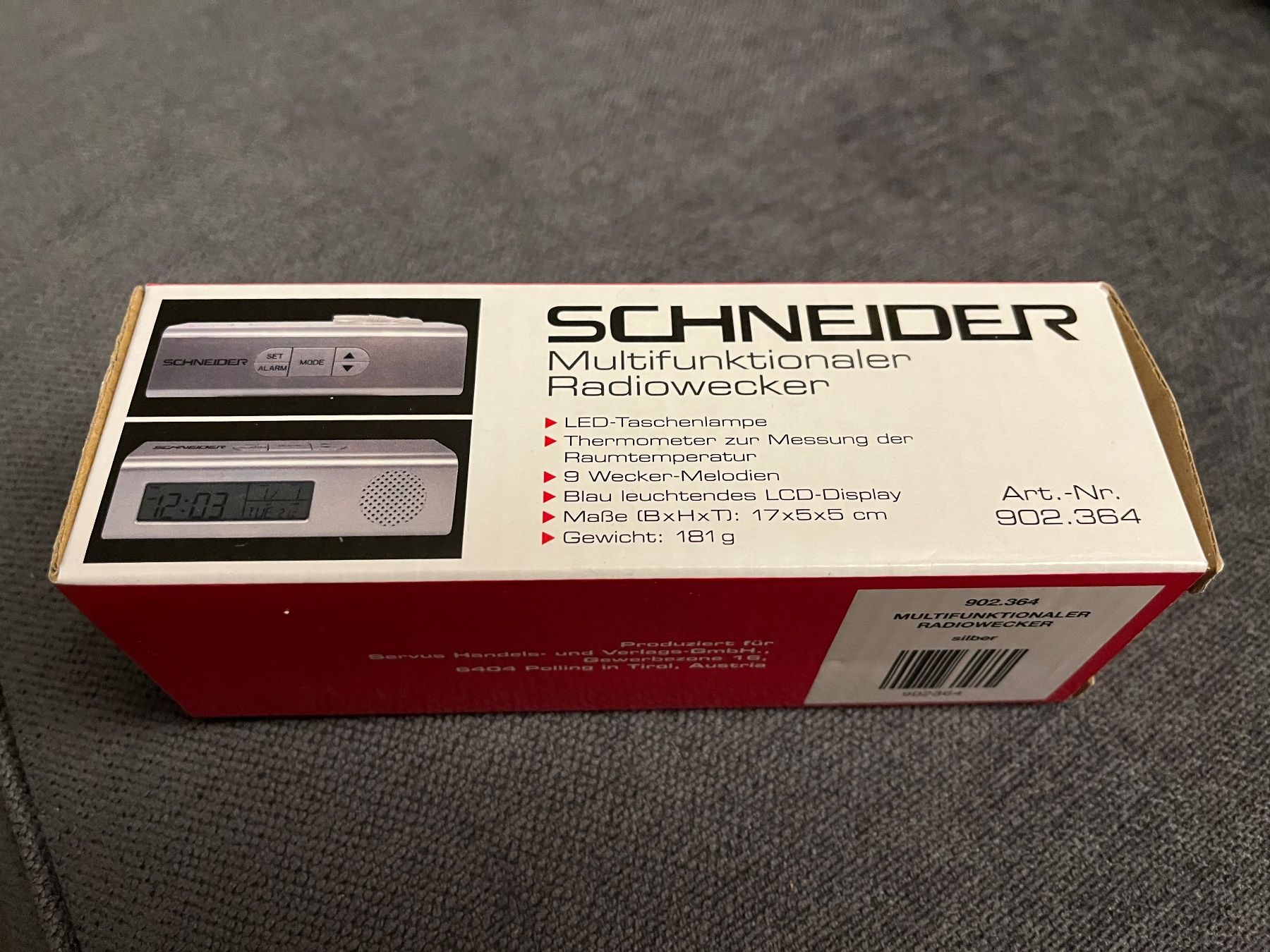 Sveglie: Radiowecker mit Taschenlampe – Nuovo e nell'imballaggio originale da Winterthur venduto da gia_8tbw 2