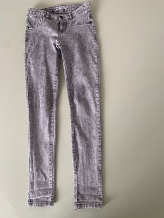 Skinny Jeans, Gr. 38, grau