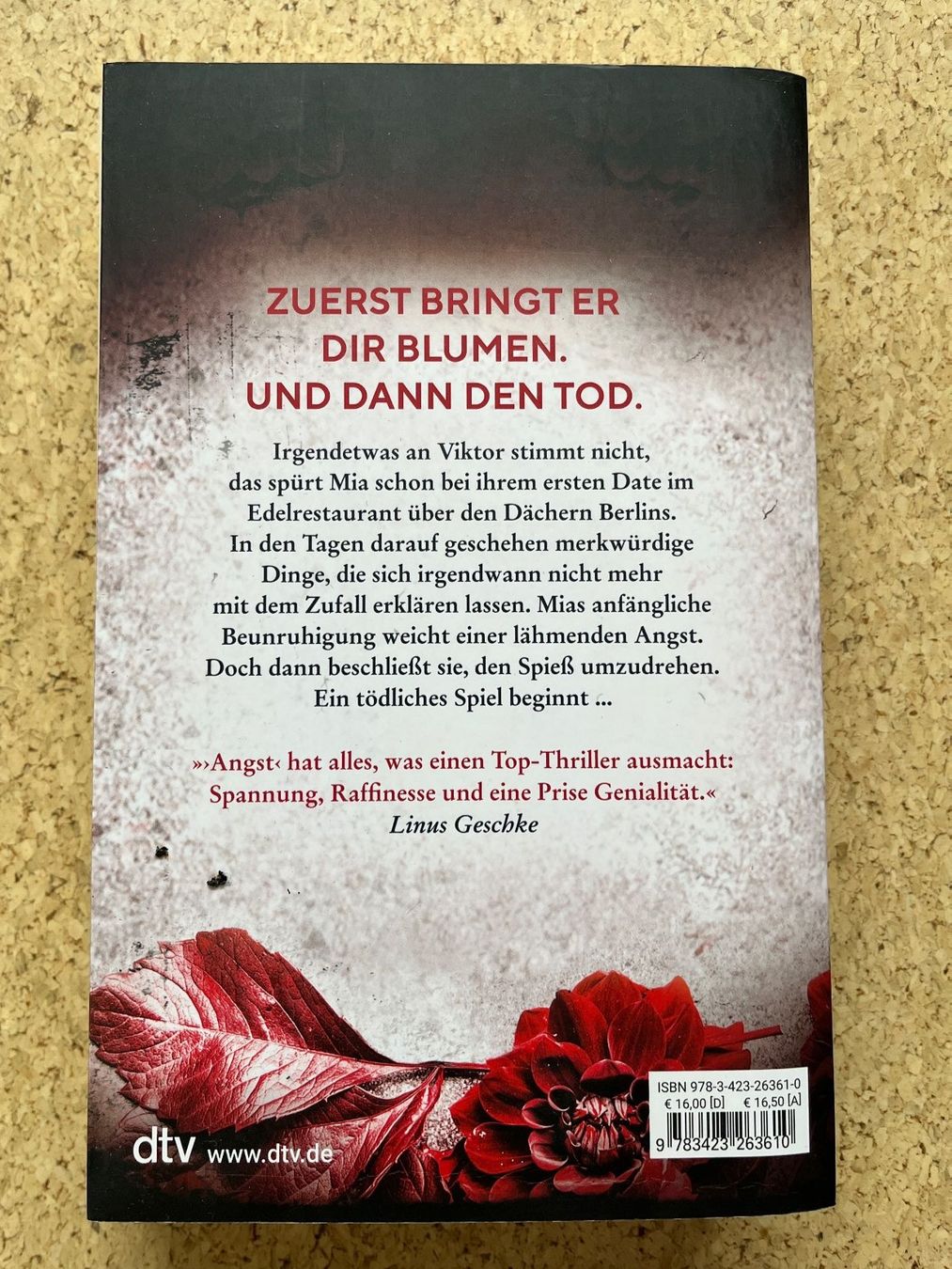 Livres: Taschenbuch "Angst", Ivar Leon Menger – D'occasion à Grosswangen par Vita500 1