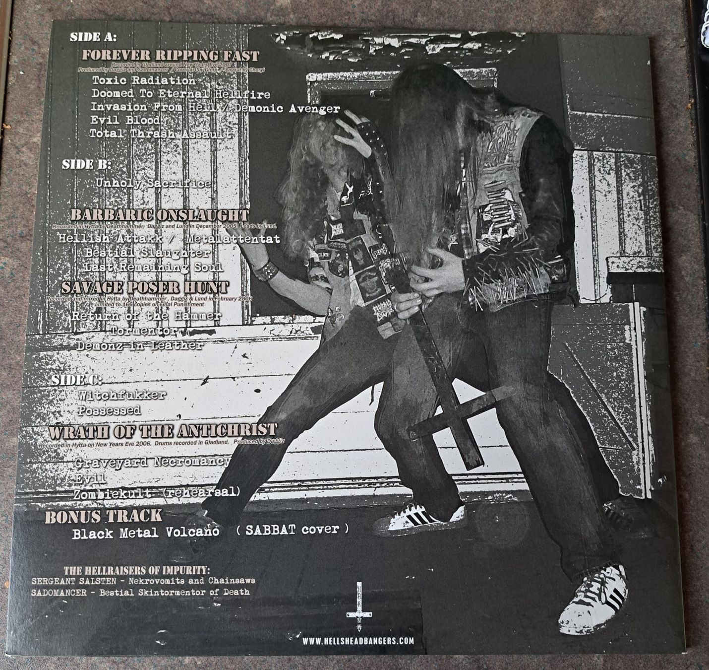 Dischi in vinile: Deathhammer - Forever Ripping Fast ORIGINAL Gatefold LP – Usato da Solothurn venduto da Temple_of_Triton 1