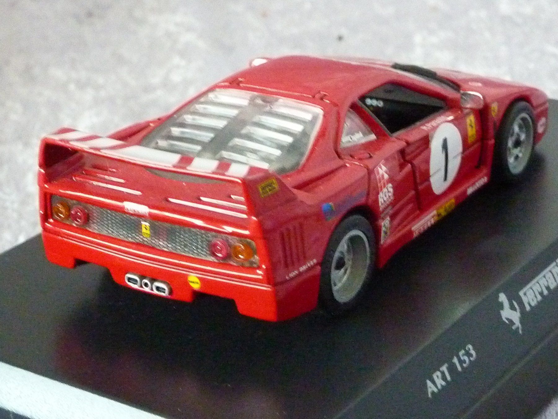 Ferrari Modellautos: Ferrari F40 GT  1:43 – Neu und originalverpackt aus Dürrenäsch von modellautos4you 7