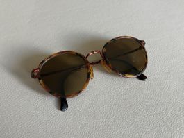 Original Giorgio Armani Round Sunglasses Tortoise Shell