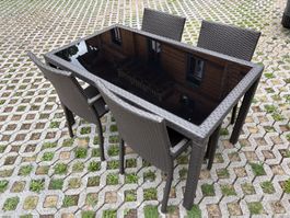 TOP !!! Gartentisch mit 4 Stühlen !!! TOP