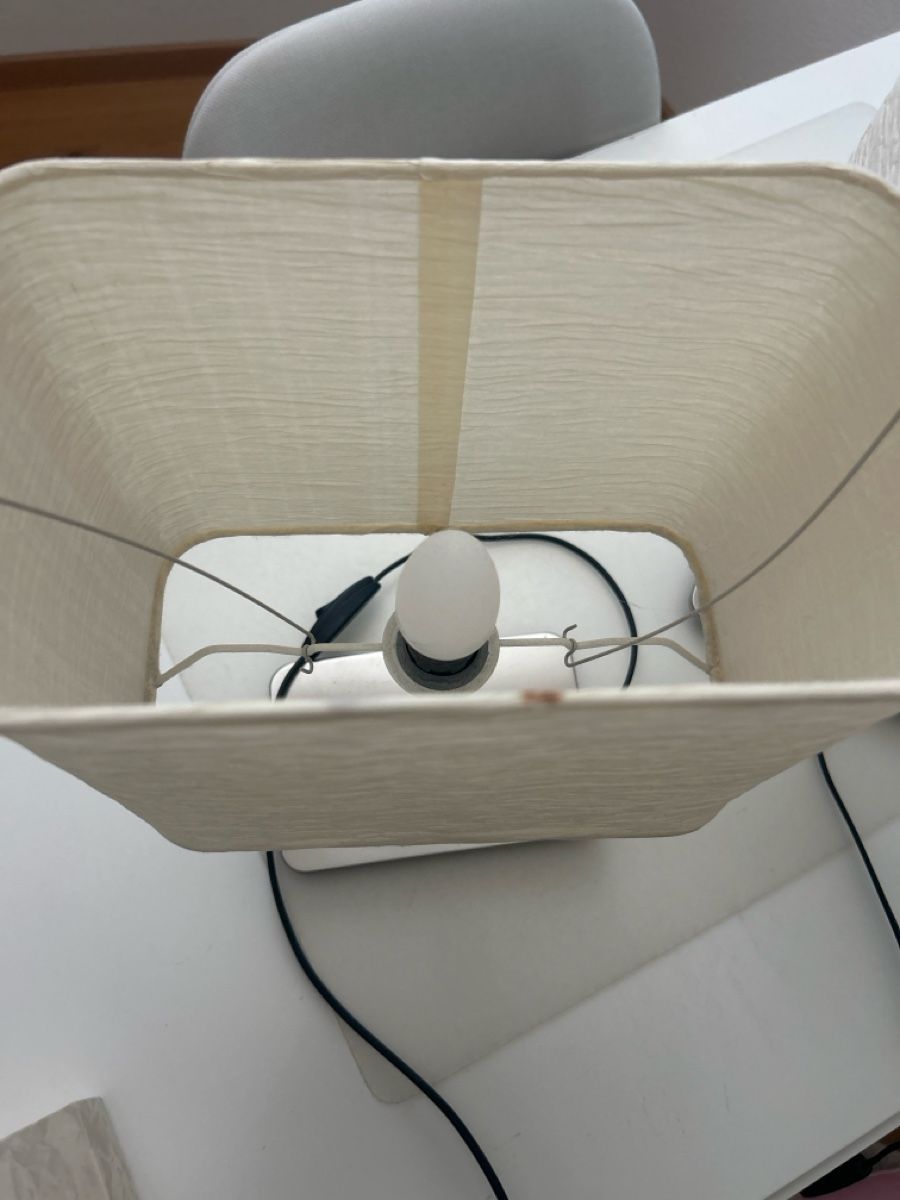 Ikea Lampade: Tischlampen Ikea 2er Set Cremefarben – Usato da Vaduz venduto da chr_tj7t 1