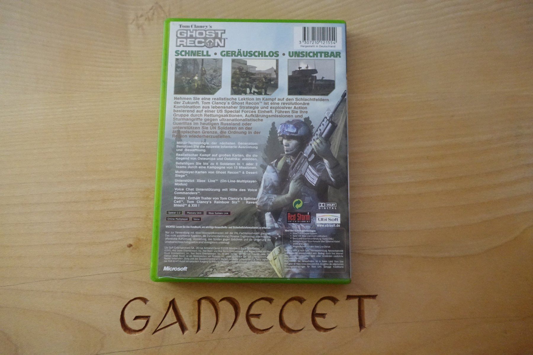 Microsoft Spiele: Tom Clancy's Ghost Recon – Gebraucht aus Steinach von Gamecet 3