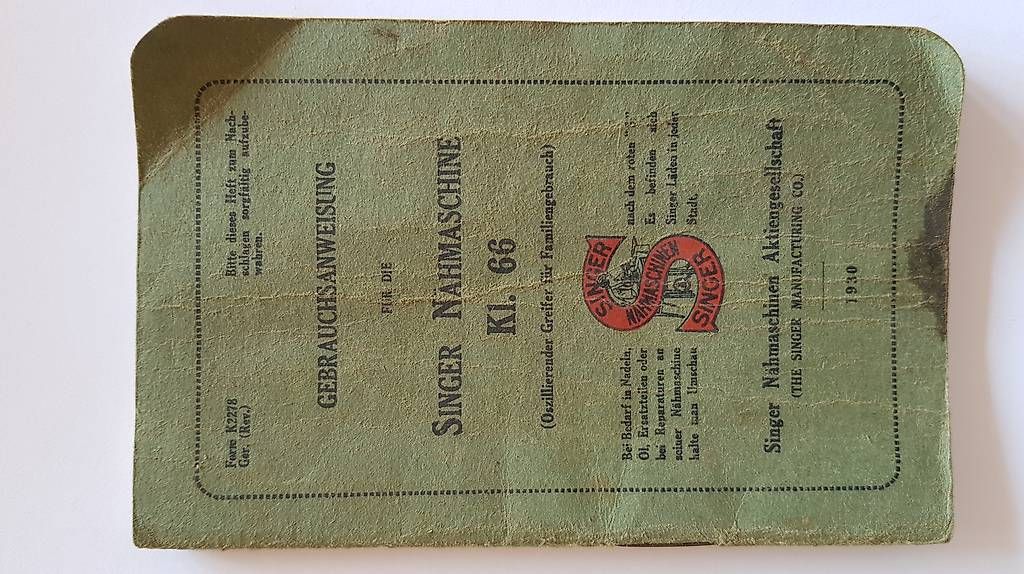 Nähmaschinen: Singer Nähmaschine 1932 kl 66 – Gebraucht aus Würenlos von Uruli 2