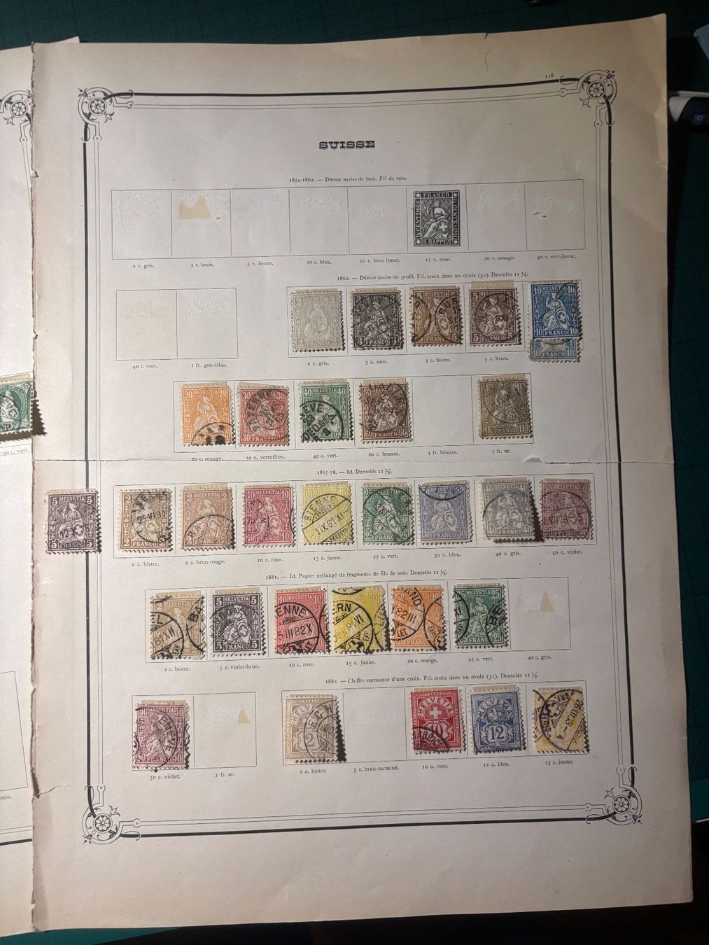 Alle Briefmarken: BM Jede Menge...ab Uralt.. – Gebraucht aus Utzenstorf von Rose0303 5