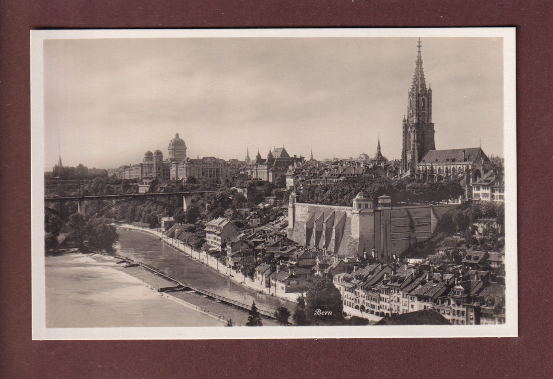 Cartes postales: BERN - Teilansicht – D'occasion à Pully par nicecards