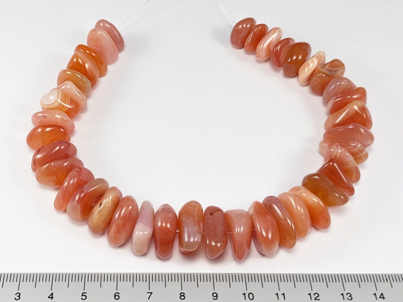 Mineralien & Heilsteine: Aprikosenachat Perlen 39Stk. – Neu und originalverpackt aus Meilen von GypsyCat