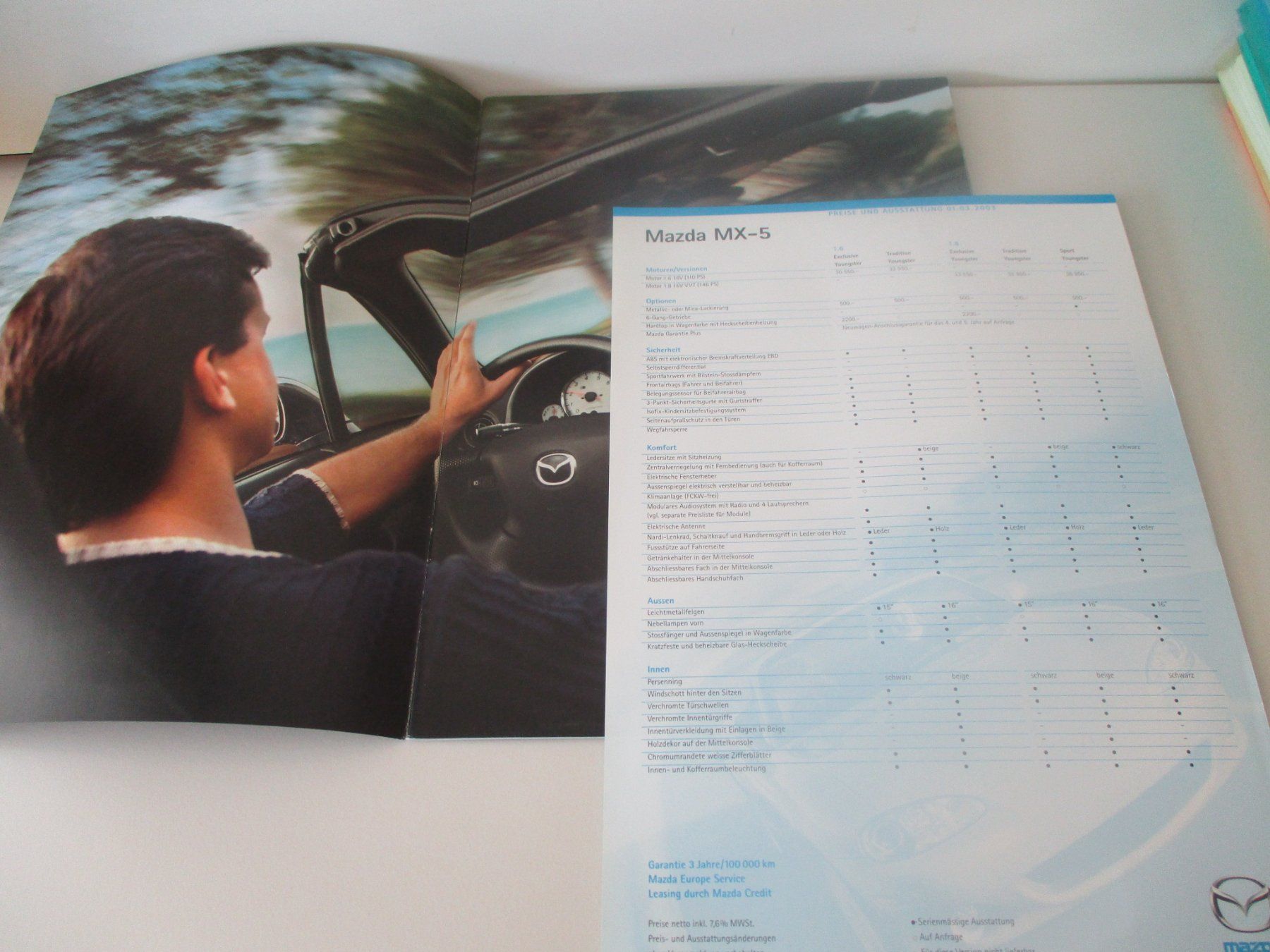Dokumente: MX-5 CABI KATALOG – Gebraucht aus Langnau i. E. von Superseven69 1