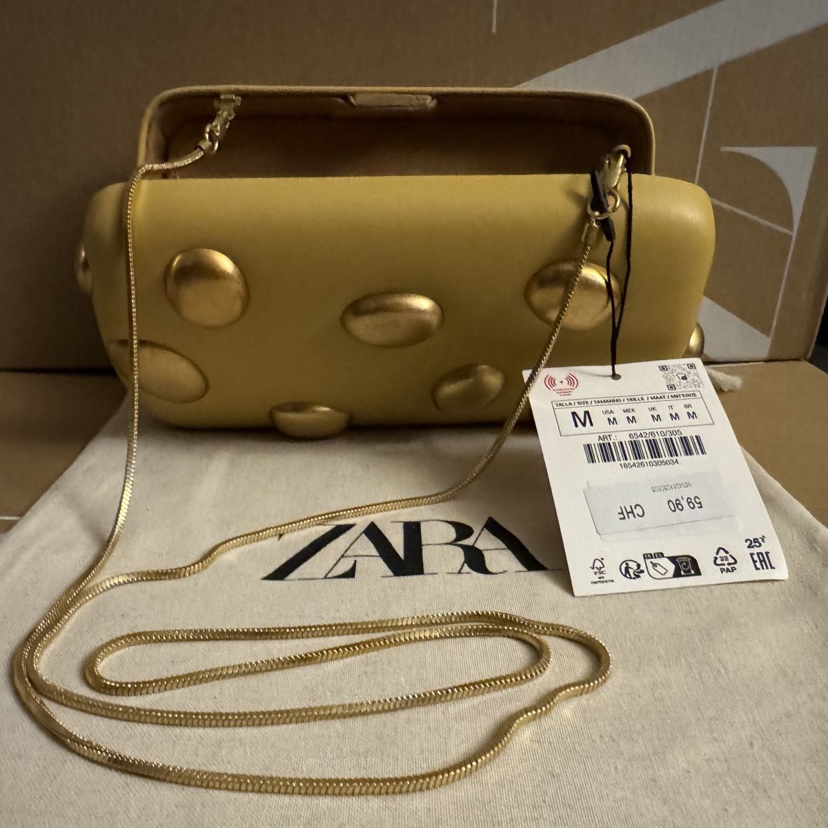 Zara Borse da donna: ZARA Clutch – Nuovo e nell'imballaggio originale da Wetzikon ZH venduto da tuna83 3