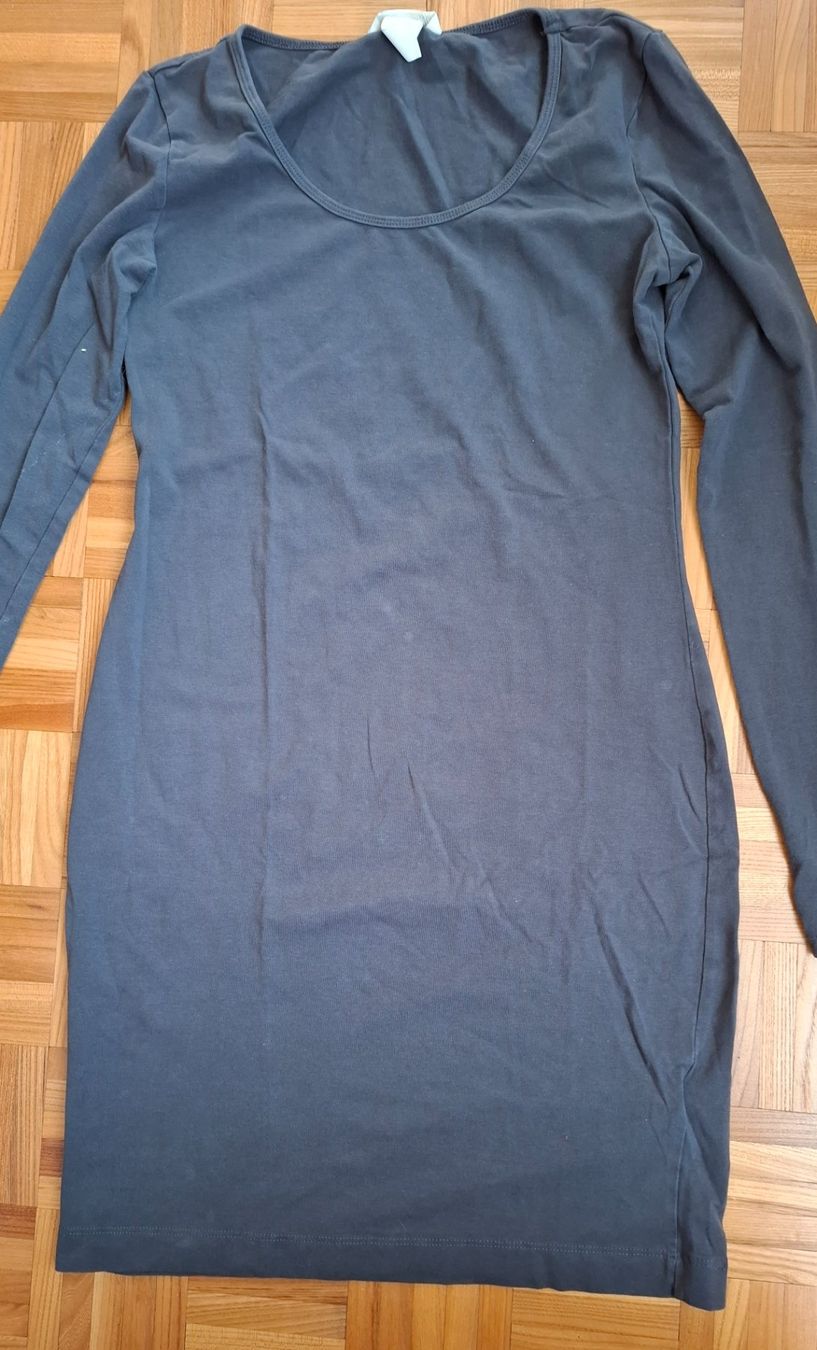 H&M Kleider: Robe Basic anthracite H&M/Kleid Basic H&M Anthrazit – Neu (gemäss Beschreibung) aus MOUTIER von Anto21 1