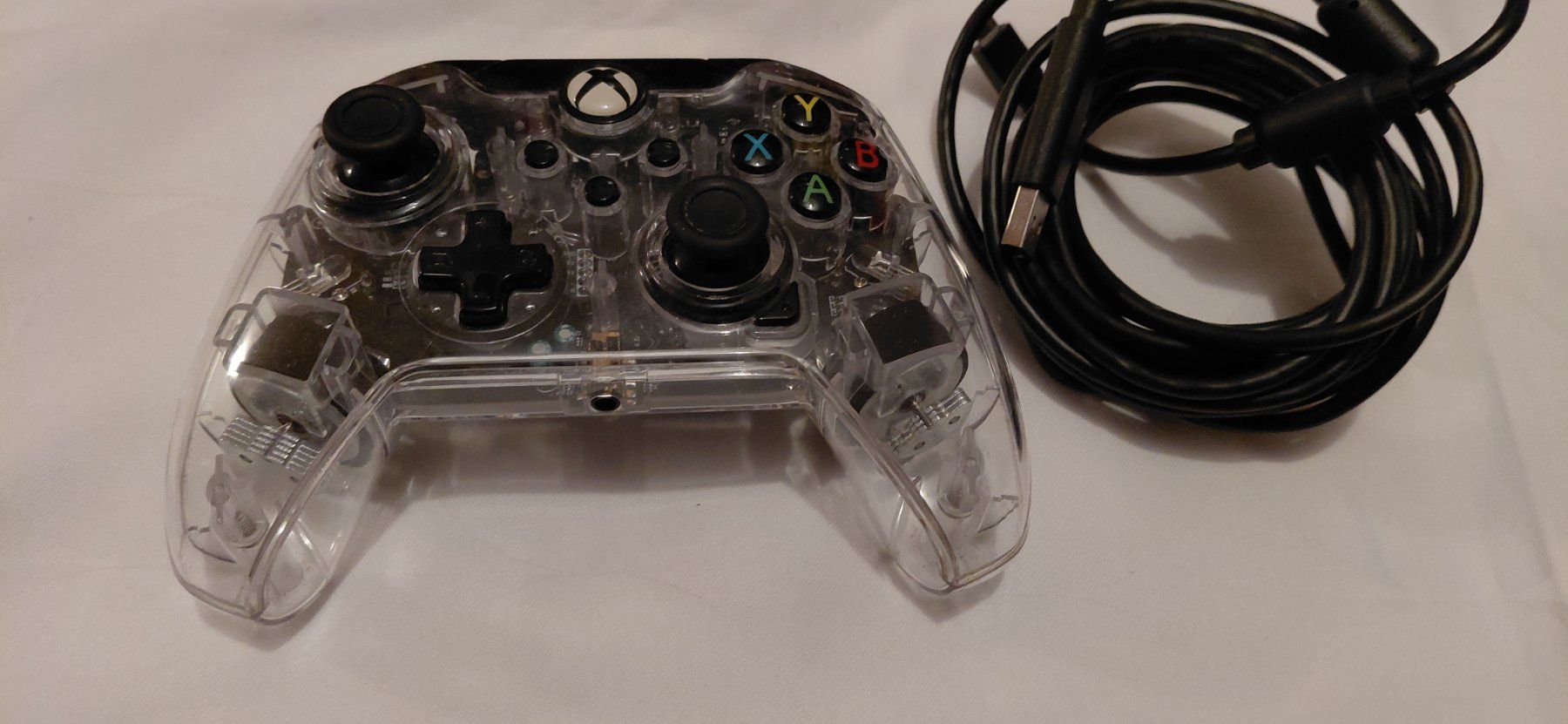 Microsoft Konsolen: Afterglow Controller mit Ladekabel Xbox One – Gebraucht aus Gretzenbach von Uli1980 1