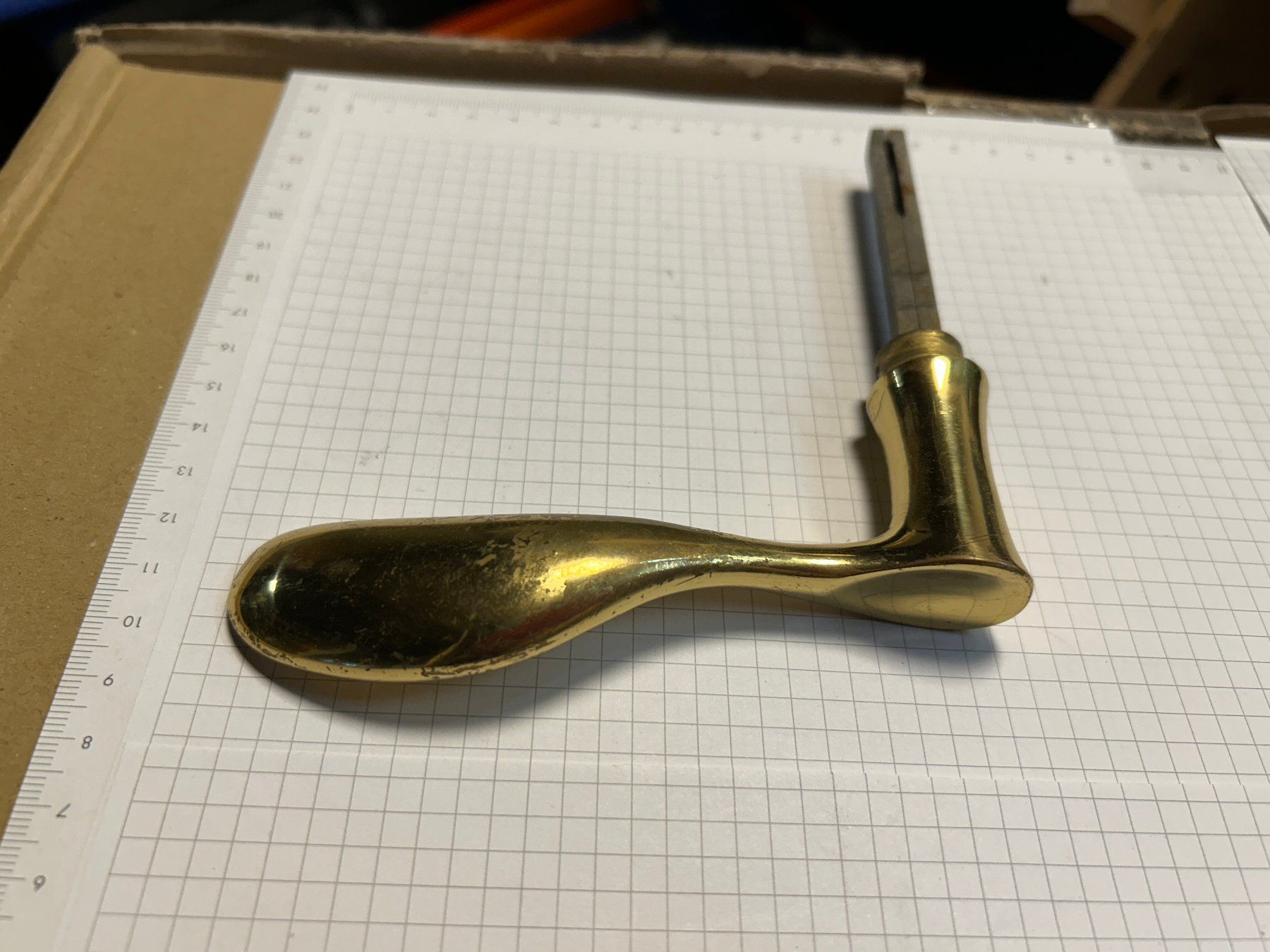 Eisenwaren: Türdrücker, Stiftteil, Messing – Neu (gemäss Beschreibung) aus hägendorf von hsh4614 2