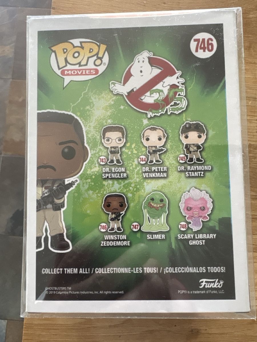 Funko Statuette: Funko Pop Ghostbusters Winston Zeddemore 746 neu – Nuovo (secondo la descrizione) da Wetzikon ZH venduto da Bclement 1