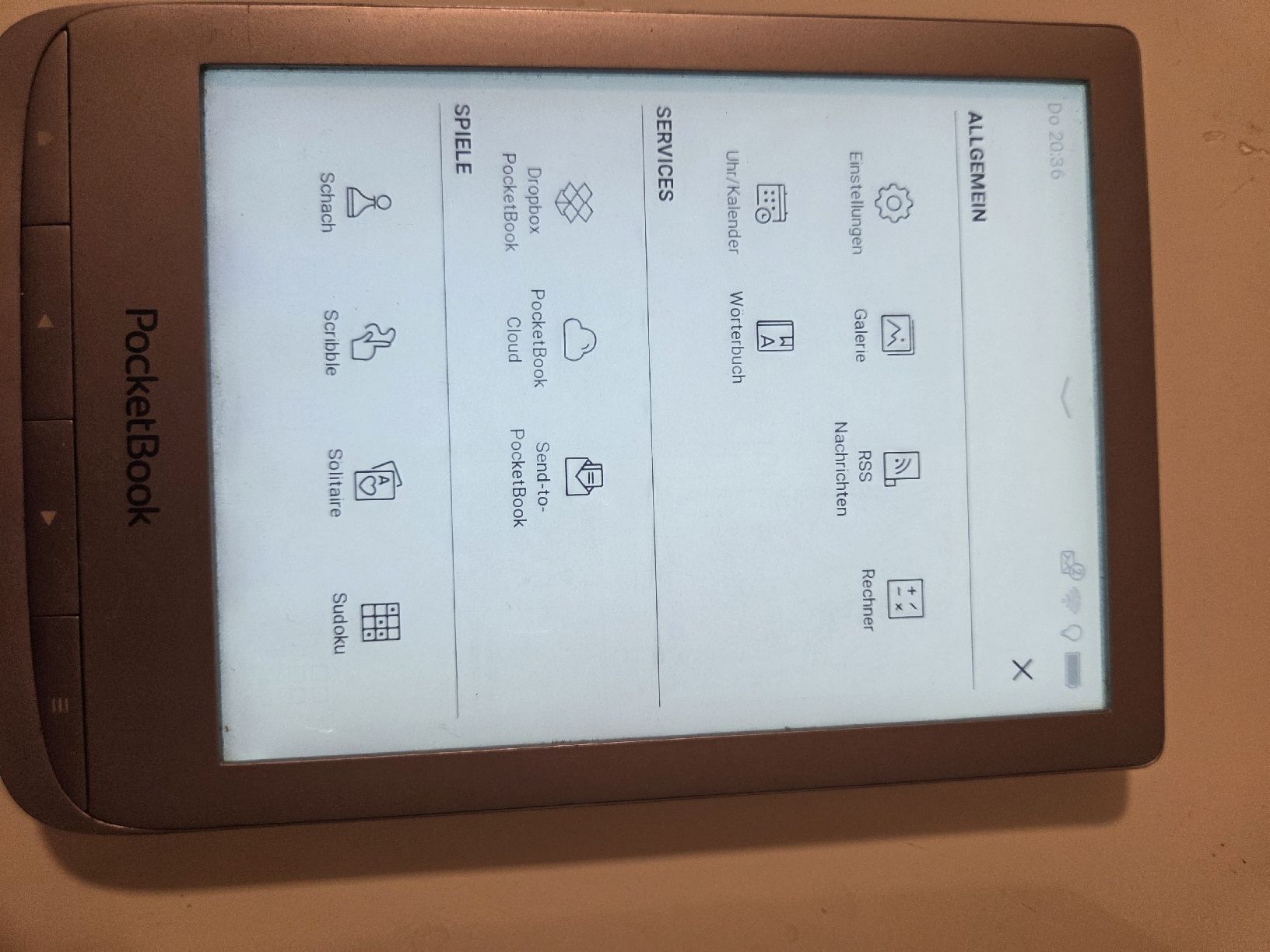 PocketBook Tablet PC: PocketBook PB627 E-Reader guter Zustand 512MB RAM – Gebraucht aus Flawil von Hamdia12 5