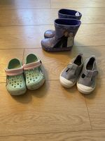 Schuhpaket Gr 23 24 Frozen Gummistiefel Clogs Finken Sommer