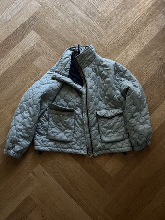 Rework Steppjacke blau Grösse S guter Zustand