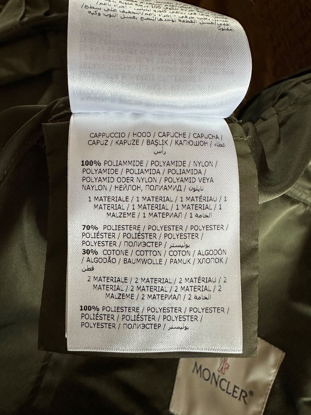 Moncler Jacken: Wunderschöne Moncler Jacke in kaki – Gebraucht aus Niederteufen von nana65 5