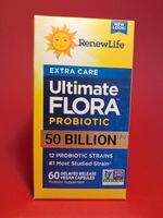 DARM Ultimate Flora 50 Billion Probiotika 60 Kapseln, Neu!