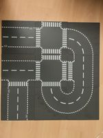LEGO Strassenplatten mit Kreuzungen und Zebrastreifen