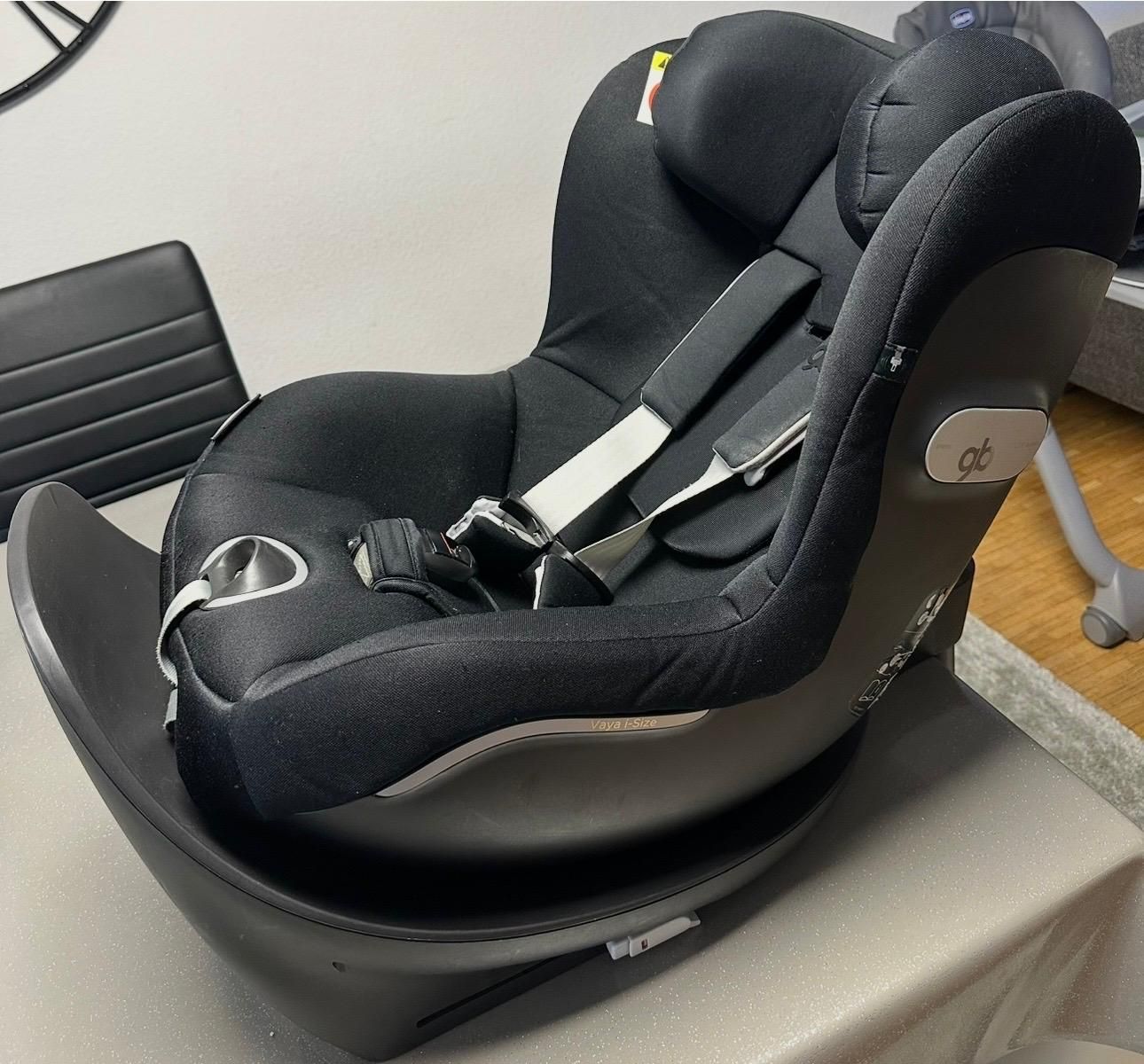 Cybex Auto-Kindersitze: Siège auto GB Vaya i-Size, pivotant, noir – Gebraucht aus Collex von Chel1200 3