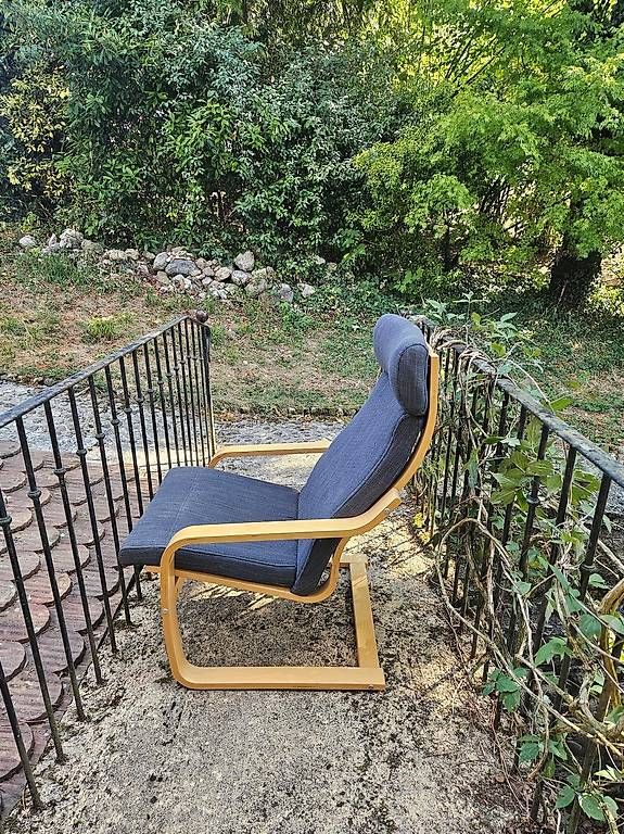 Ikea Poltrone: Fauteuil à bascule Poang IKEA – Usato da Grandson venduto da Spamindien 1