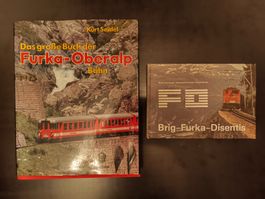 Furka-Oberalp-Bahn – 2 Bücher Schweizer Bahngeschichte