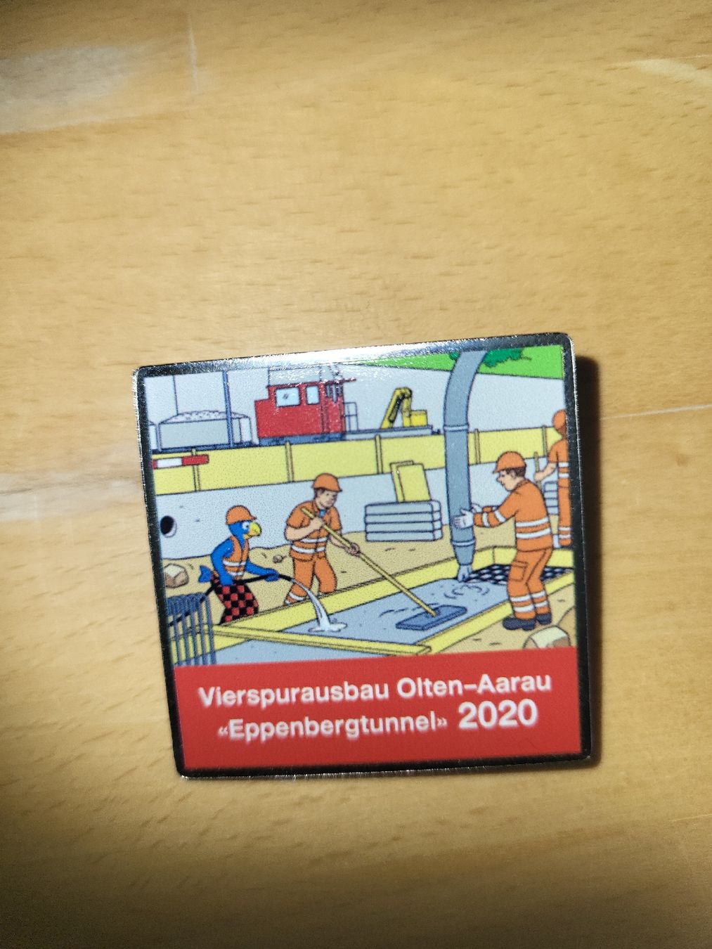 Placchette & Badge: Pin, Vierspurausbau Eppenberg – Usato da Rothrist venduto da pat_bl87