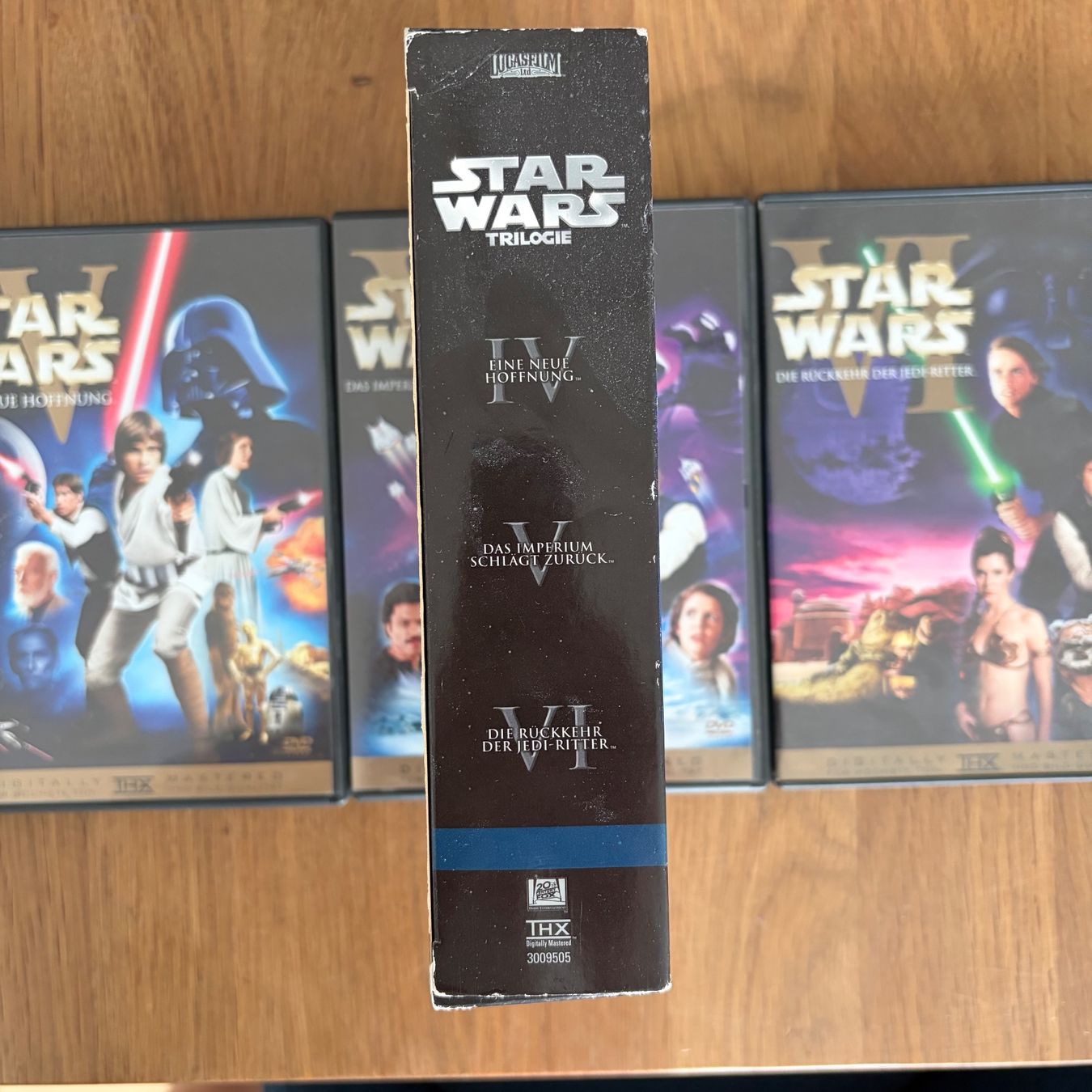 Tutti i DVDs: Star Wars Trilogie - (IV + V + VI) – Usato da Thun venduto da SS147 1