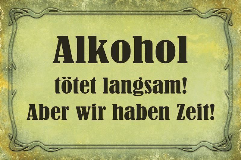 Schilder: Blechschild-DIV LUSTIGE SPRÜCHE/WEISHEIT – Neu und originalverpackt aus Rupperswil von big-one-sale 3