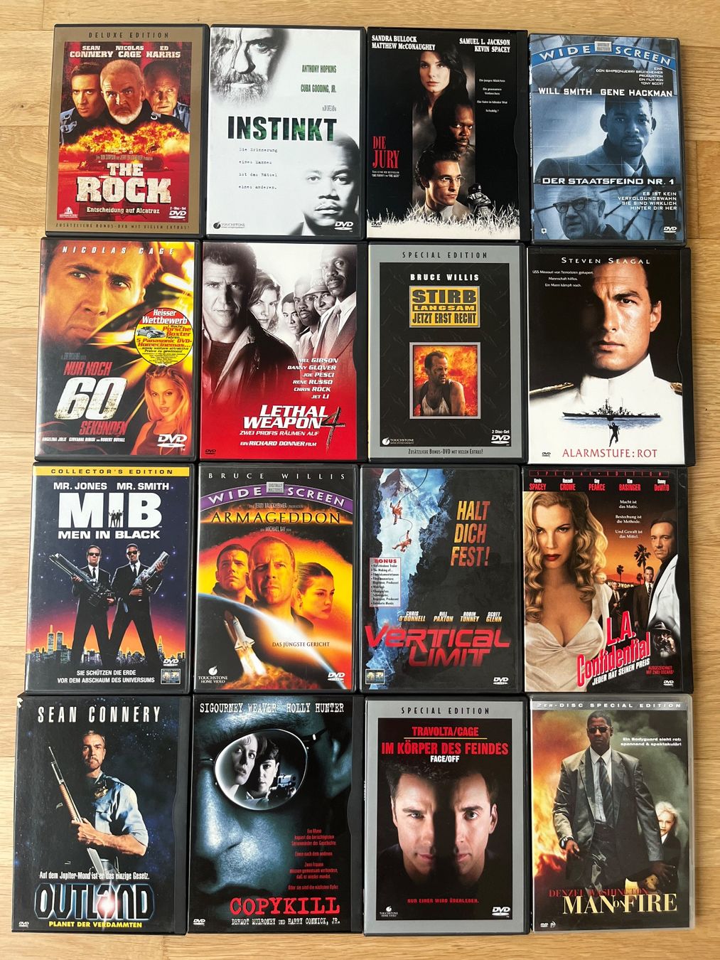 Tutti i DVDs: DVD's 16 stk – Usato da Zürich venduto da ivo_t9rd