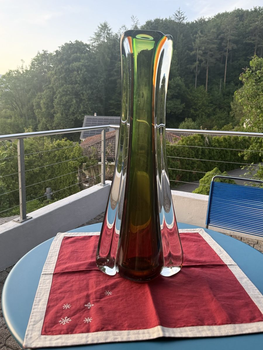 Vasi & Recipienti: Vintage Vase aus Glas,  – Usato da Aarburg venduto da Schatzaffe