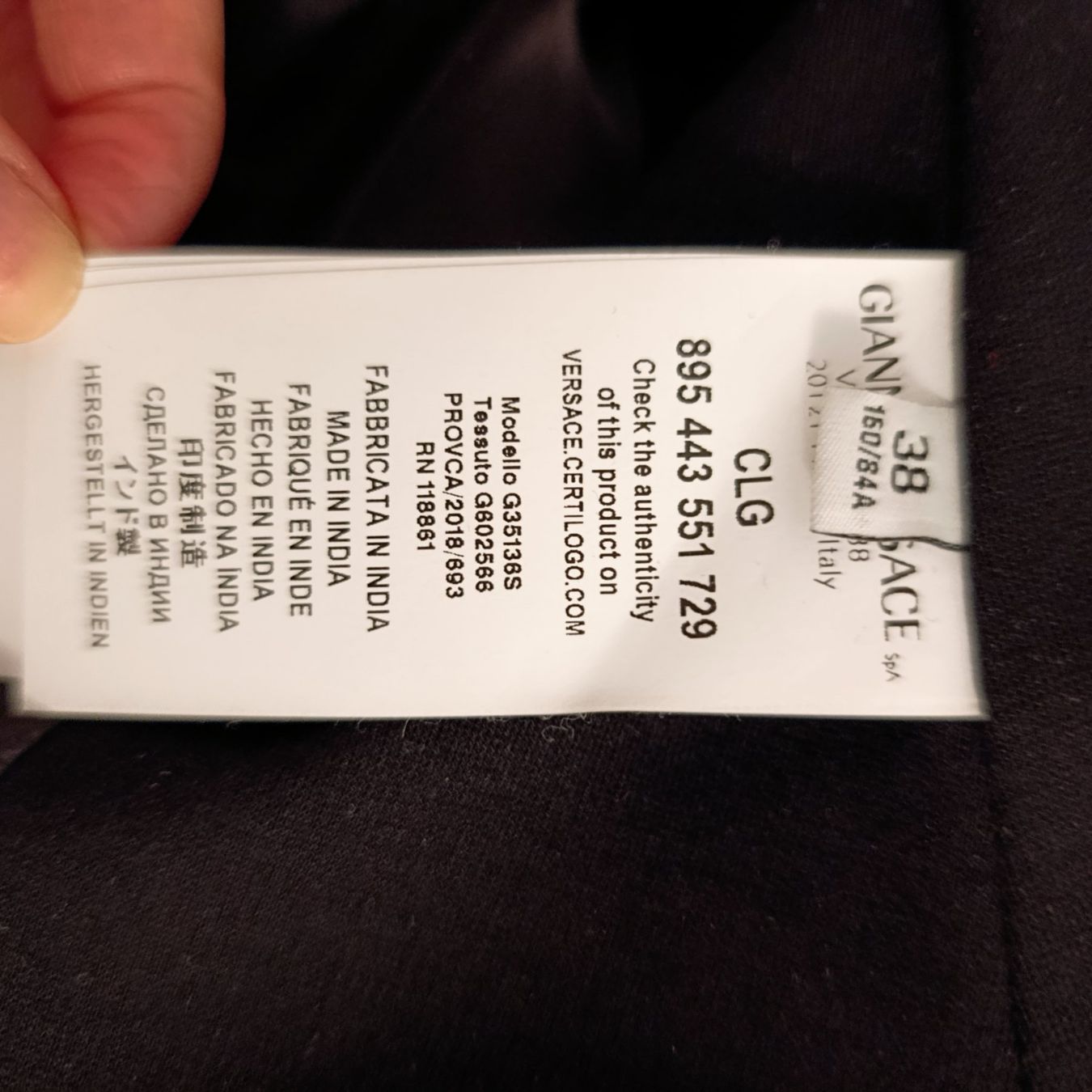 Versace Giacche: Versace Damen Lederjacket S – Usato da Thalwil venduto da ralucoantza 5