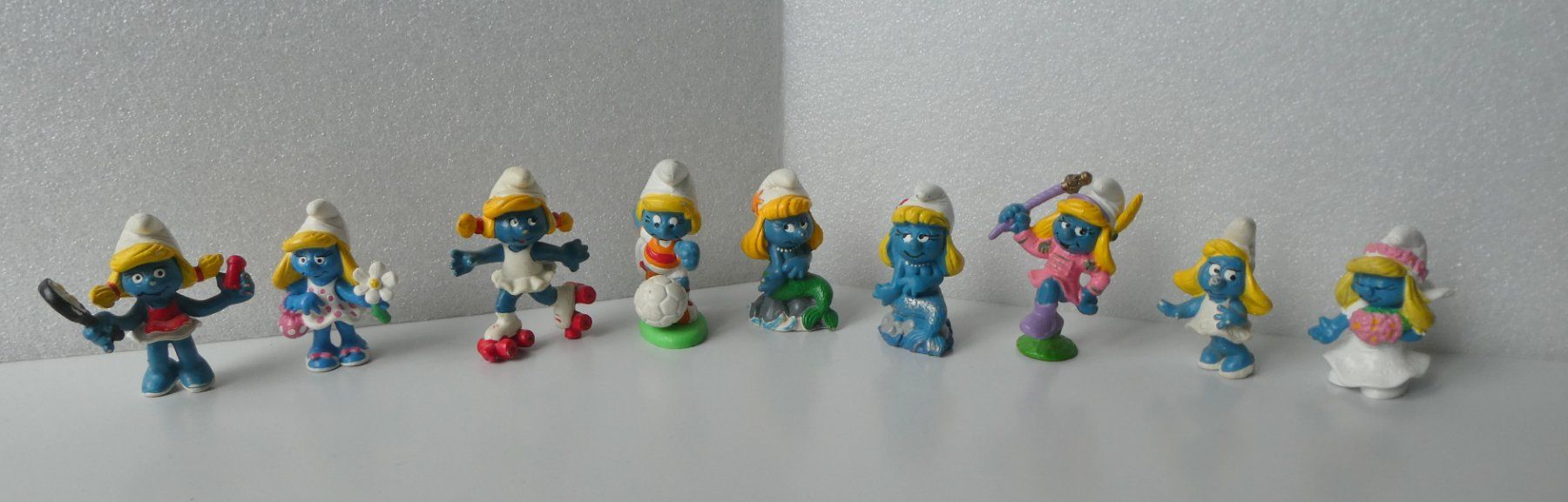 Schleich Statuette: 9 Schlümpfe Schlumpfine Puffetta Majorette, Rollschuhe – Usato da Frauenfeld venduto da ZAZ12