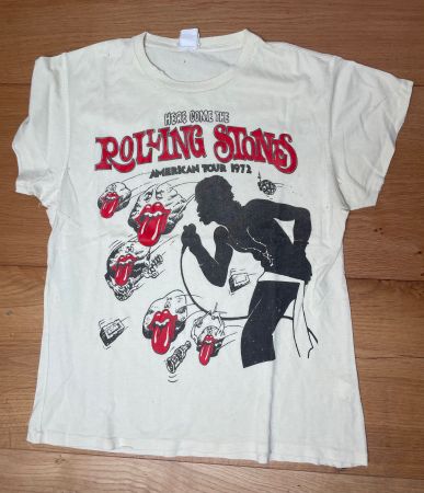 Made Worn Rolling stones T-Shirt in a size S