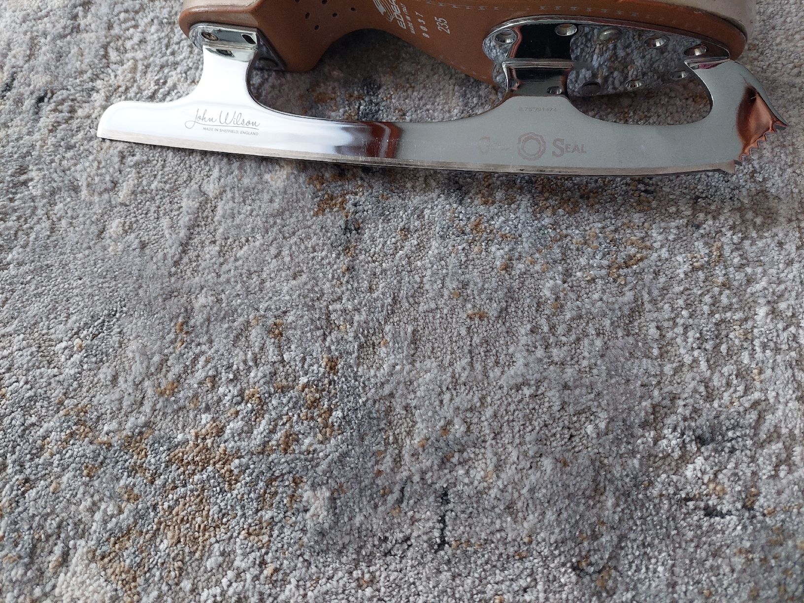 Pattini da ghiaccio: John Wihlson Gold Seal Blades – Usato da Cham venduto da An_So 5